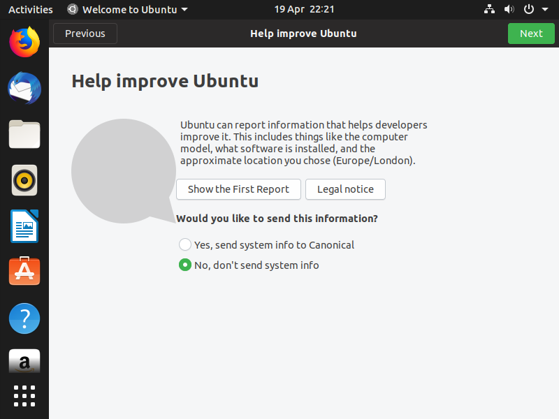 Ubuntu 19.04 Installation Screenshot 17