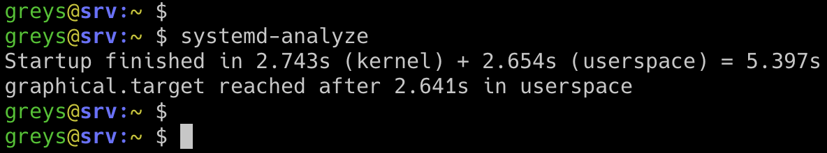 systemd-analyze command