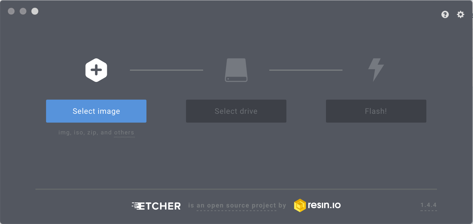 Etcher select image