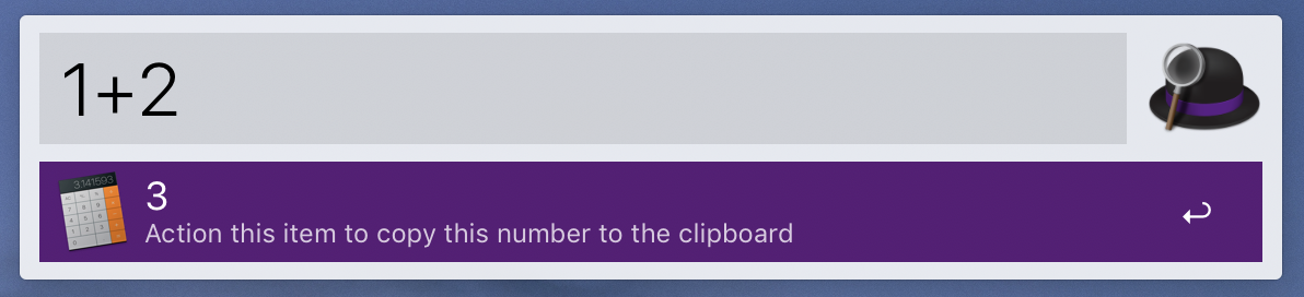 Alfred calculator