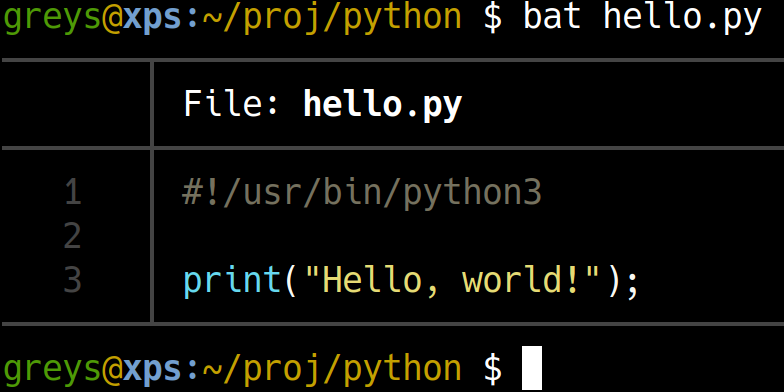 bat screenshot