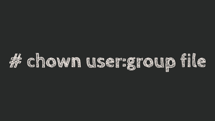 chown command