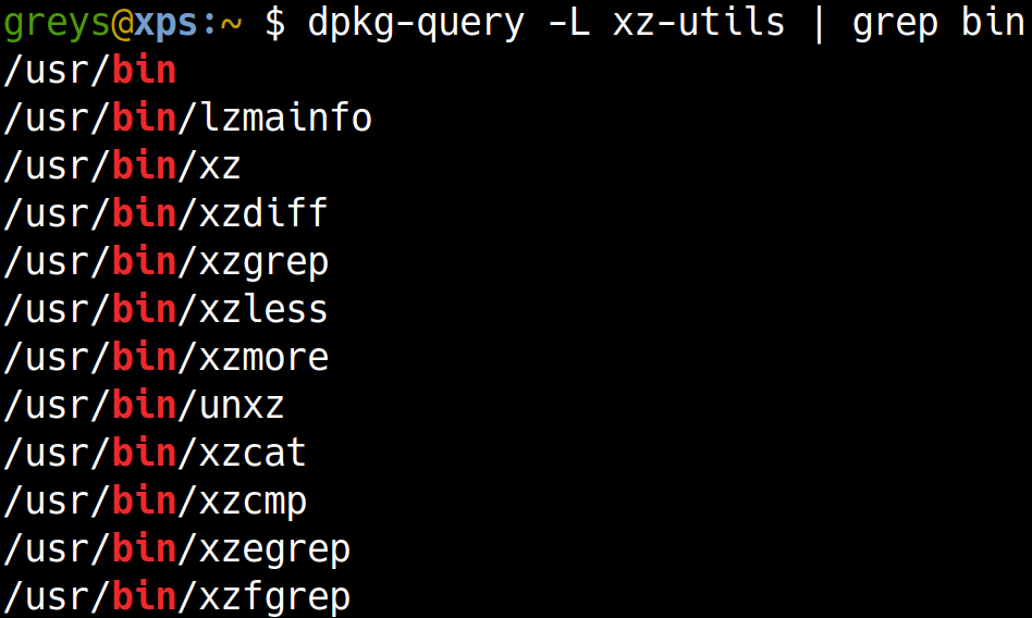 dpkg-query command