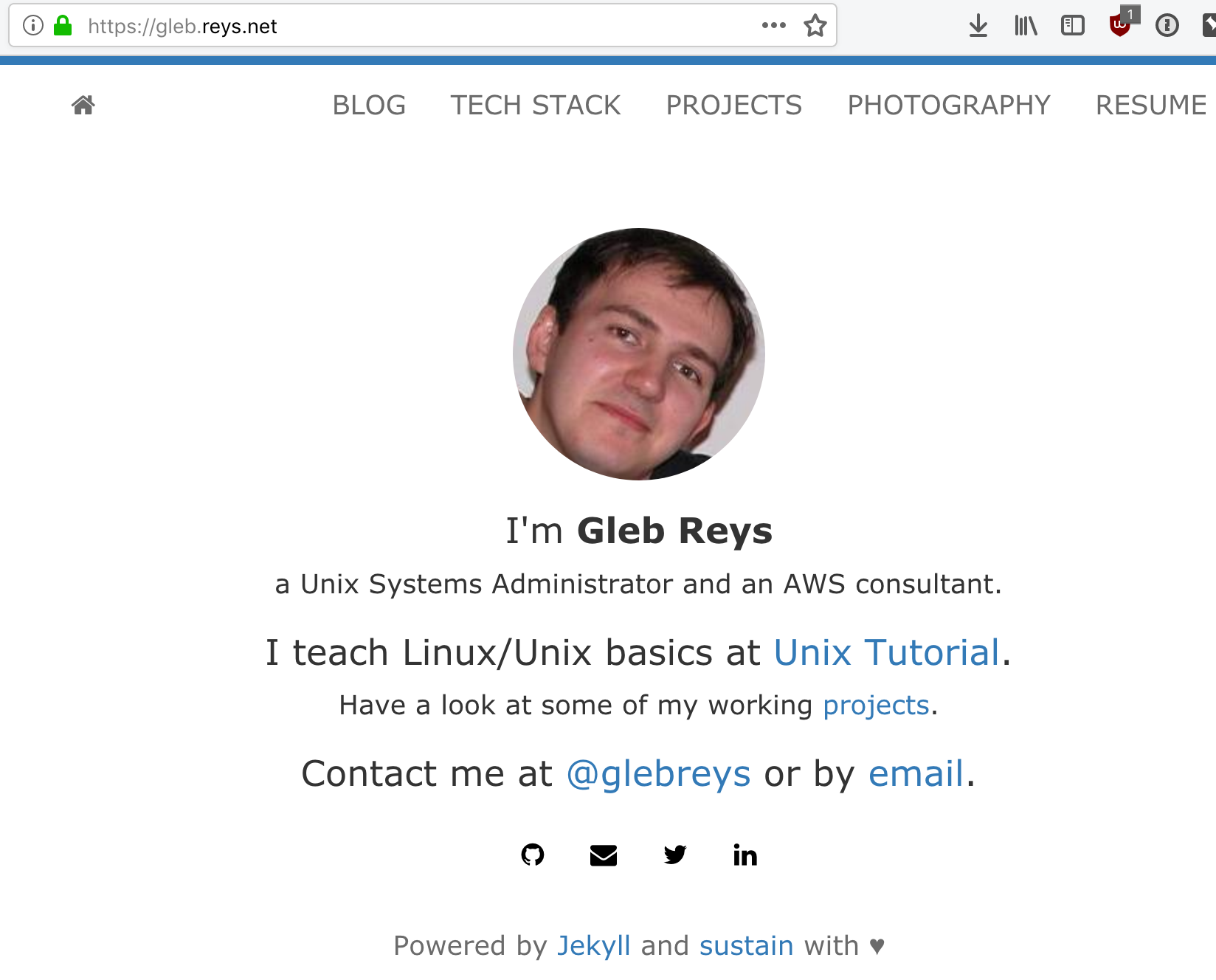 Gleb Reys - GitHub Pages