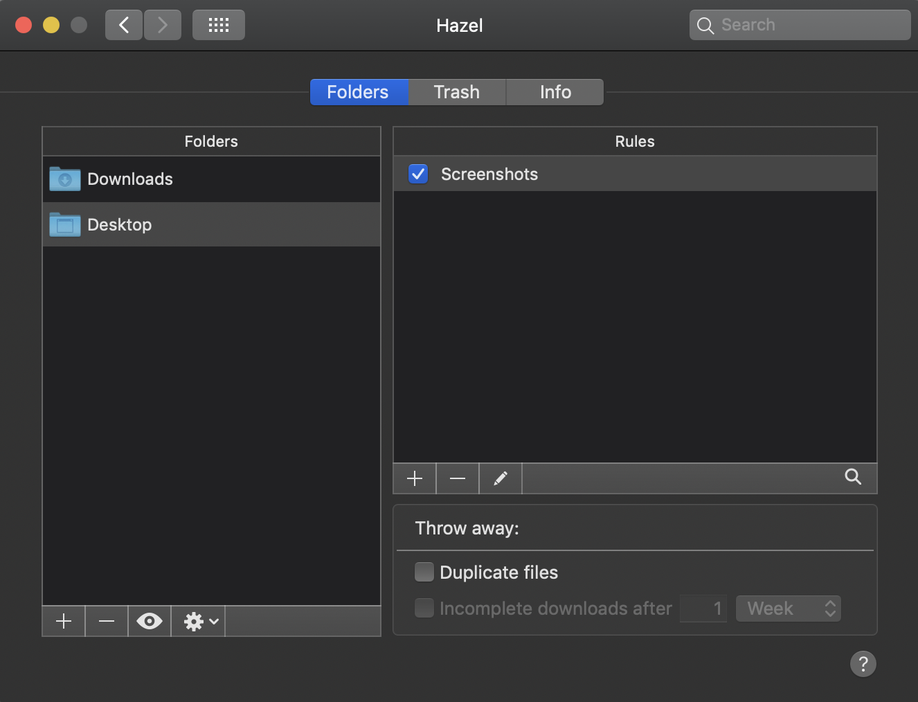 Hazel for MacOS
