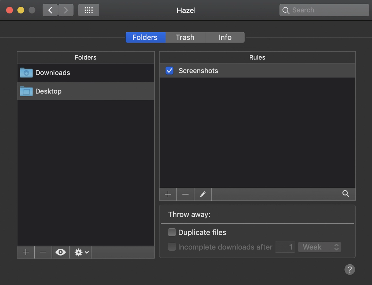 Hazel for MacOS