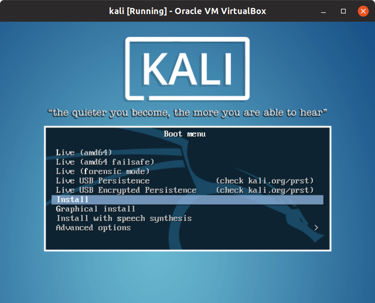Kali Linux 2019.2