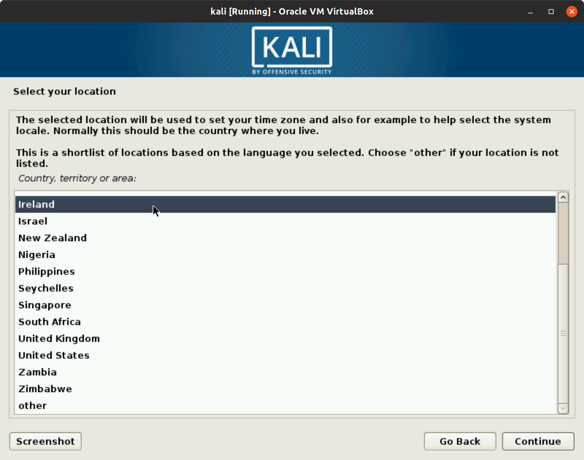 Kali Linux 2019.2 Install Step 3