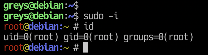 sudo in Debian Linux