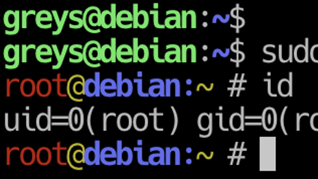 sudo in Debian Linux
