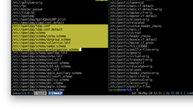 tmux mouse selection