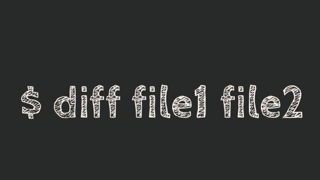 unix diff