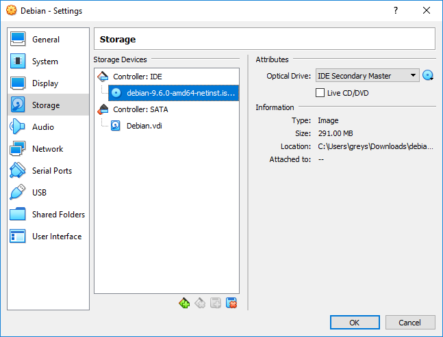 VirtualBox 6.0 Beta 12 - VM DVD ISO Attached