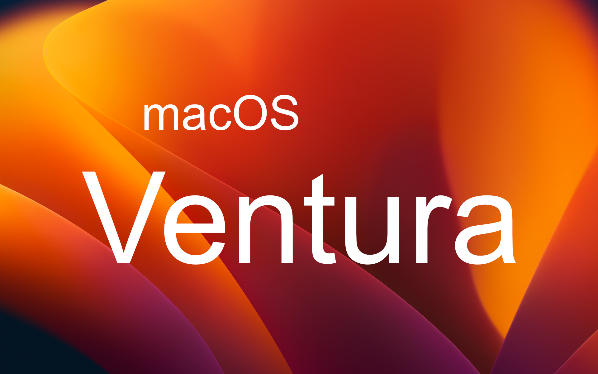 macOS 13 - Ventura