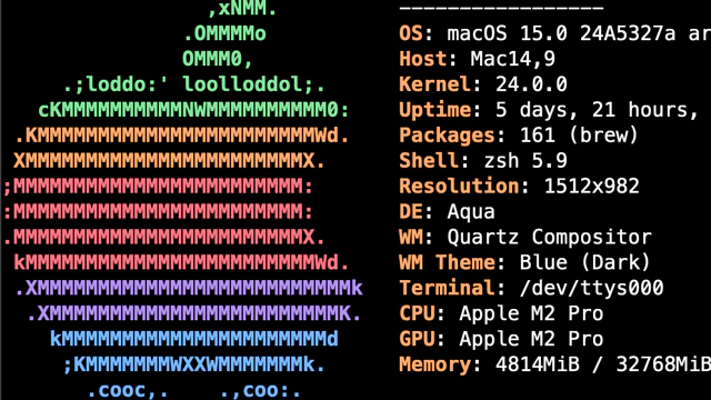 macOS Sequoia 15