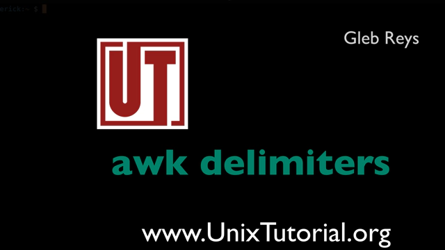 Youtube: AWK Delimiters